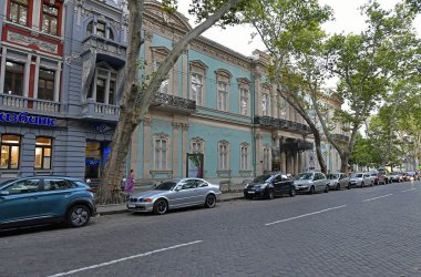 Odessa, Ukrayna 29.07.2019. Odessa'nın başlıca turistik yerlerine gezi.