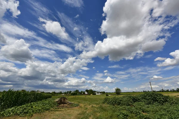 Picturesque Rural Landscapes Village Korolevka Ukraine — Stock Photo, Image