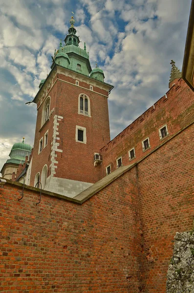 폴란드 Krakow 2013 문화유산으로 평가되어 도시는 호학적 유산의 중심지가 되었다 — 스톡 사진