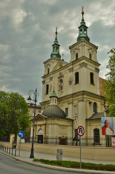 Polonia Cracovia 2013 Año Ciudad Que Sido Valorada Por Patrimonio — Foto de Stock