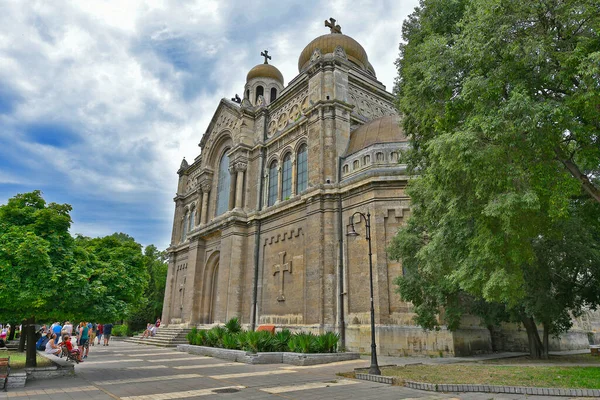 Bulgarien Varna 2018 Die Kathedrale Mariä Himmelfahrt Ist Die Größte — Stockfoto