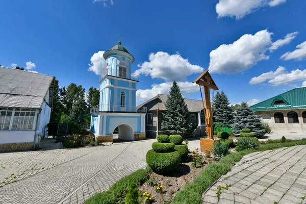 Modova Sat Zapka 2013 Mănăstirea Zhab Sfintei Înălțări Este Mănăstire — Fotografie, imagine de stoc