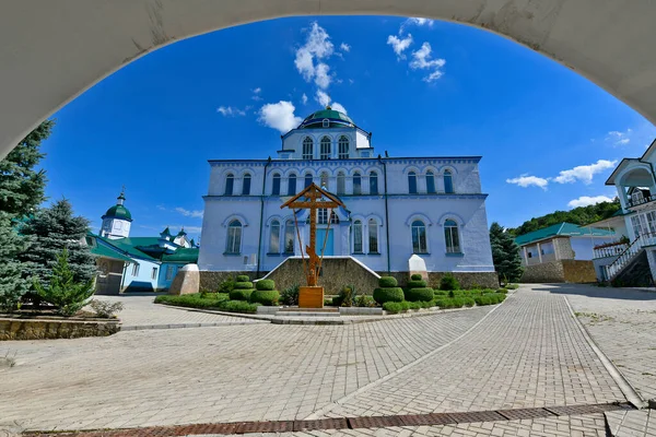 Modova Village Zapka 2013 Свято Вознесенский Монастырь Имени Жаба Монастырь — стоковое фото