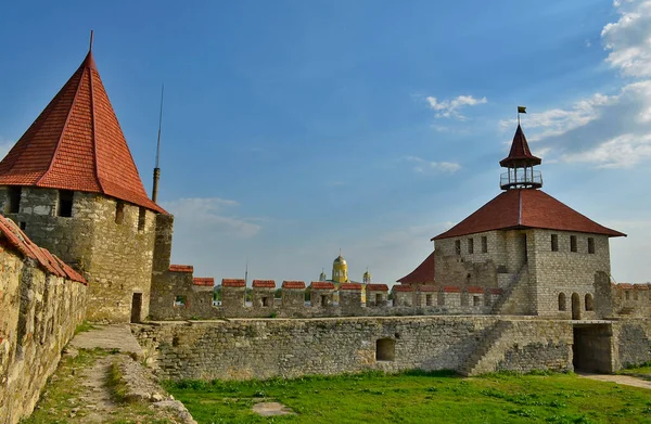 Бендерська Фортеця Пам Яткою Архітектури Століття Розташований Правому Березі Річки — стокове фото