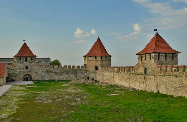 Bendery Fortress Architektonickou Památkou Století Nachází Pravém Břehu Řeky Dněster — Stock fotografie