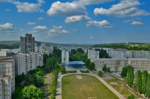 Podróżuje Mołdawii Rybnitsa Duże Centrum Przemysłowo Przemysłowe Położone Lewym Brzegu — Zdjęcie stockowe