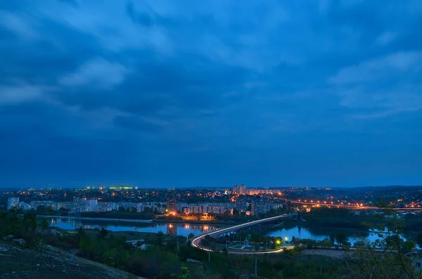 Viajar Moldávia Rybnitsa Grande Centro Industrial Industrial Localizado Margem Esquerda — Fotografia de Stock