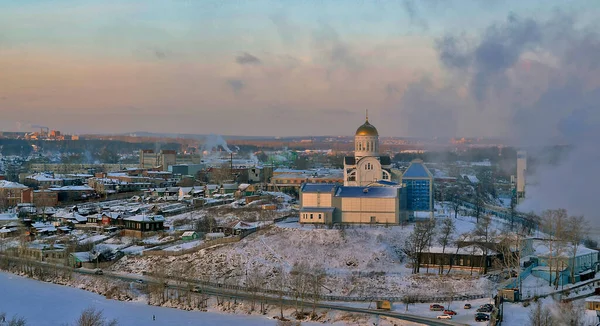 Revda Rosja 2012 Revda Jest Miastem Obwodzie Swierdłowskim Rosji Centrum — Zdjęcie stockowe