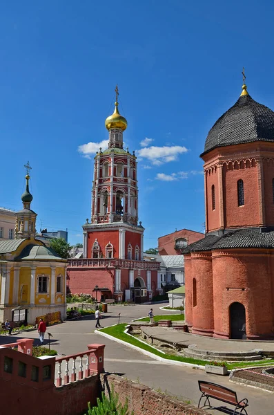 Moskou Rusland 2012 Vysoko Petrovsky Klooster Een Mannelijk Stavropegic Klooster — Stockfoto