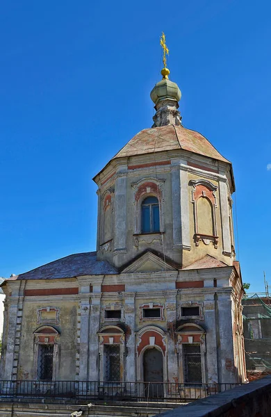 Moscova Rusia 2012 Mănăstirea Vîsoko Petrovski Mănăstire Stavropegică Masculină Bisericii — Fotografie, imagine de stoc