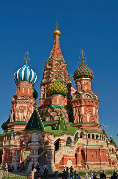 Moscow Russia 2012 Red Square Main Square Moscow Located Moscow — Stock Photo, Image