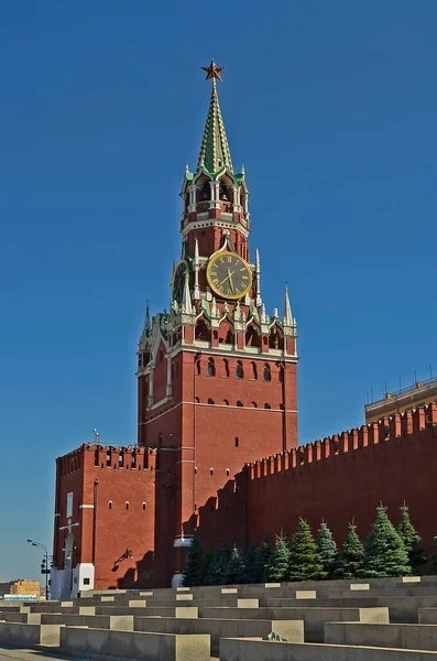 Moskau Russland 2012 Der Rote Platz Ist Der Hauptplatz Von — Stockfoto