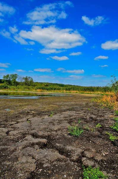 Piękny Krajobraz Ukraina Novomoskovsk Miasta — Zdjęcie stockowe