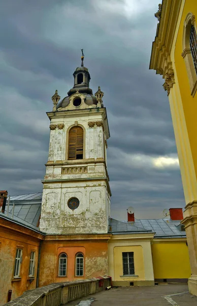 Lviv City Western Ukraine Architecture City Keeps Traces Polish Austro — Stock Photo, Image