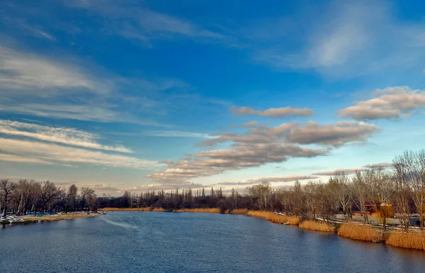 Río Samara Ucrania Afluente Izquierdo Del Dniéper Cuenca Del Mar — Foto de Stock