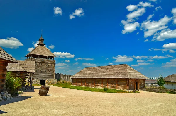 Khortitsa Het Grootste Eiland Dnjepr Gelegen Stad Zaporozhye Onder Dnjepr — Stockfoto