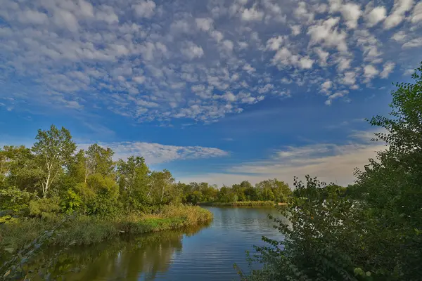 Río Samara Ucrania Afluente Izquierdo Del Dniéper Cuenca Del Mar — Foto de Stock