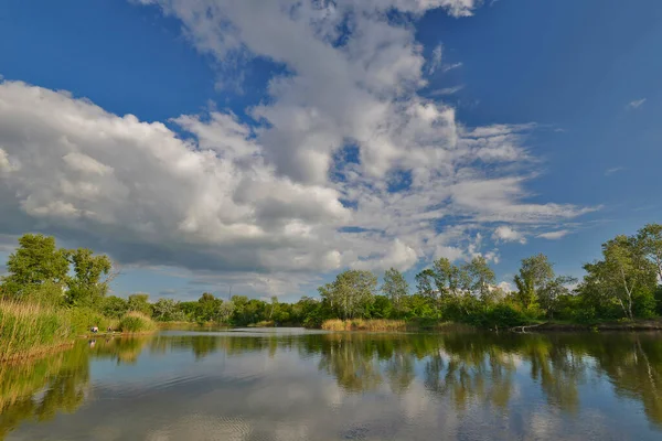 Río Samara Ucrania Afluente Izquierdo Del Dniéper Cuenca Del Mar — Foto de Stock