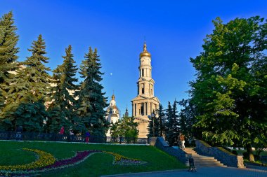 Ukrayna, Harkov 05 / 26 / 2018. Harkiv, Ukrayna 'nın en kalabalık ikinci kentidir, ülkenin önemli bir sanayi ve bilim merkezi ve Harkiv bölgesinin merkezidir..