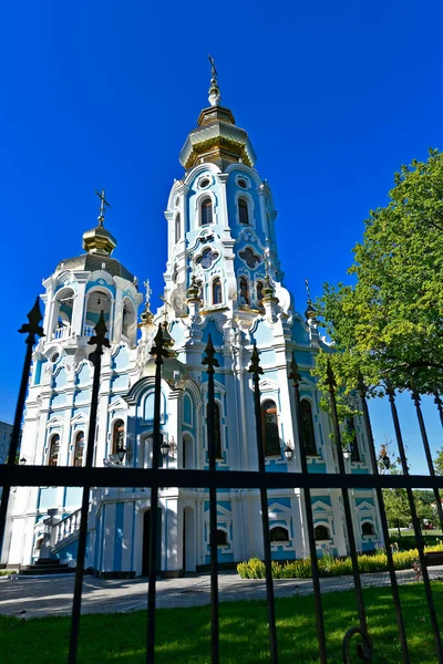 Харків Храм Святої Благородної Цариці Тамари — стокове фото