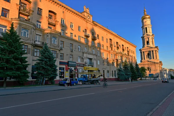Ukrayna Harkov 2018 Harkiv Ukrayna Nın Kalabalık Ikinci Kentidir Ülkenin — Stok fotoğraf