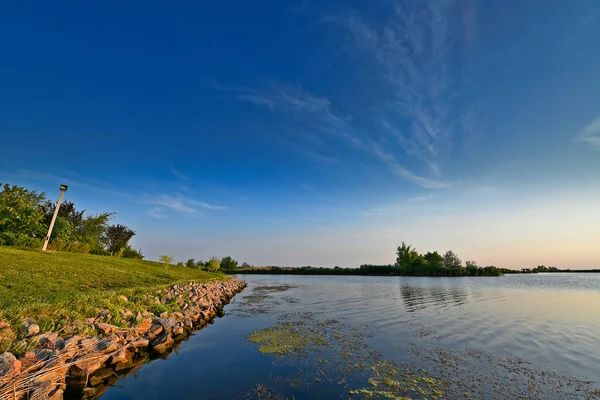 Samara Rivier Oekraïne Linker Zijrivier Van Dnjepr Zwarte Zee Bekken — Stockfoto