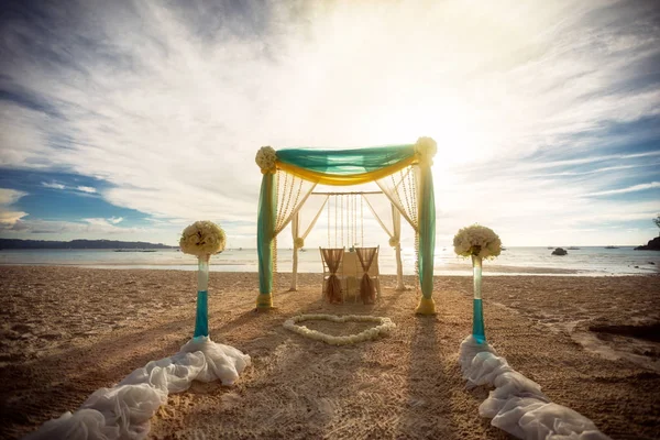 Casamento Praia — Fotografia de Stock