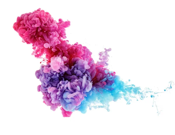 Color Splash Water Ink Background — Stock Photo, Image