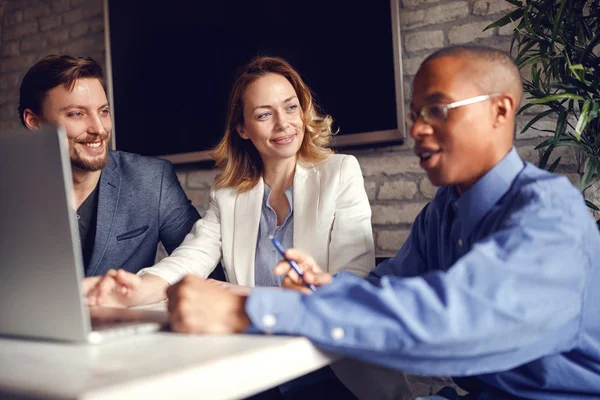 Group Business People Business People Sharing Ideas Meeting — Stock Photo, Image