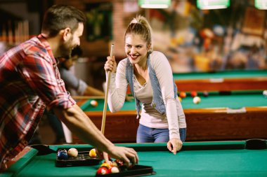 Bilardo - bilardo oynarken zevk çift