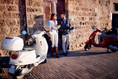 İş çifti. Motorlu çift.