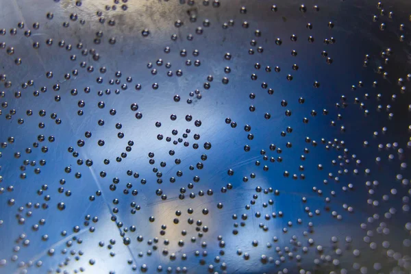 Small Air Bubbles Surface Macro — Stock Photo, Image