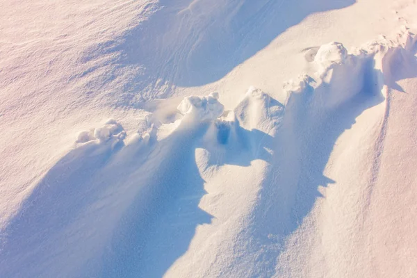 Schneekurven Muster Strukturiert Snowboard Konzept Wintersport — Stockfoto