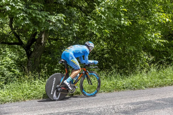 Bourgoin Jallieu France Mai 2017 Coureur Cycliste Lituanien Evaldas Siskevicius — Photo