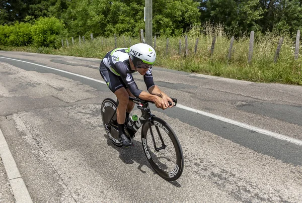 Bourgoin Jallieu Francia May 2017 Ciclista Sudafricano Jay Robert Thomson — Foto de Stock