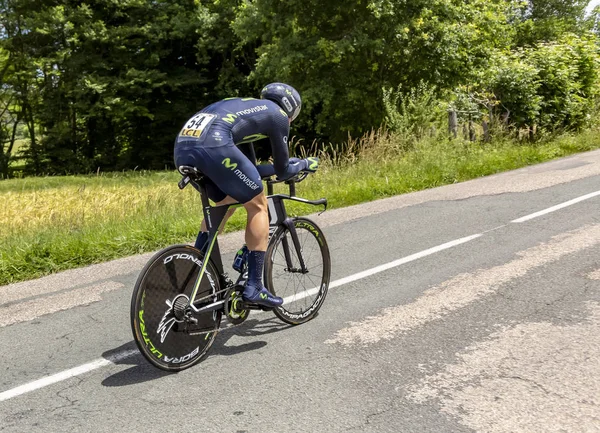 Bourgoin Jallieu Frankrike Maj 2017 Spanska Cyklisten Imanol Erviti Ollo — Stockfoto