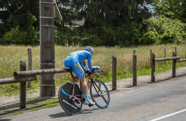 Bourgoin Jallieu Francia Maggio 2017 Ciclista Francese Thierry Hupond Del — Foto Stock