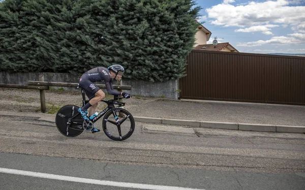 Bourgoin Jallieu Francie Květen 2017 Německý Cyklista Křesťanské Kolena Týmu — Stock fotografie