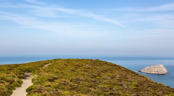 Vandringsled Armor Kusten Nära Cap Fréhel Bretagne Norra Frankrike — Stockfoto