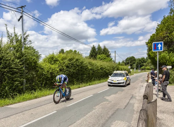 Bourgoin Jallieu 프랑스 2017 네덜란드 사이클 Wanty Groupe 2017의 마르코 — 스톡 사진