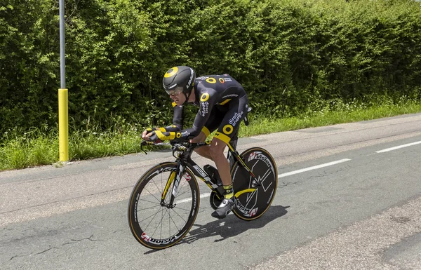 Bourgoin Jallieu Francia Maggio 2017 Ciclista Francese Bryan Nauleau Del — Foto Stock