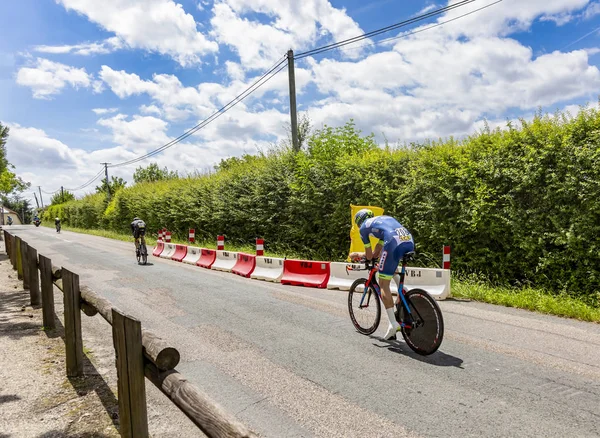 Bourgoin Jallieu Frankrike Maj 2017 Belgiska Cyklisten Pieter Vanspeybrouck Wanty — Stockfoto
