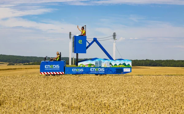 Vendeuvre Sur Barse France Juli 2017 Das Fahrzeug Der Endis — Stockfoto