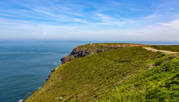 Armor Coastline Landscape Cap Frehel Brittany North France — Stock Photo, Image