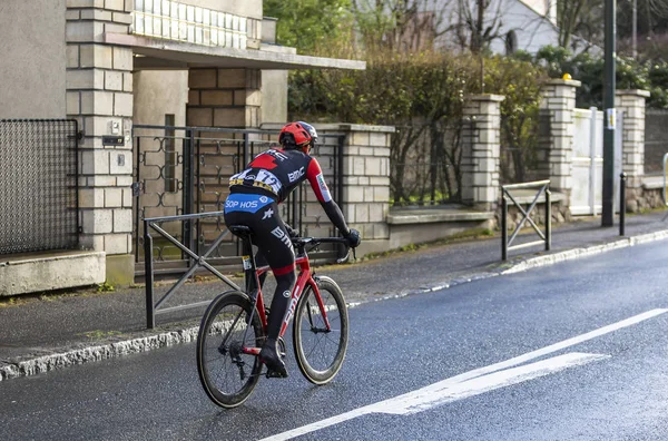 Meudon Francie Března 2018 Italský Cyklista Alessandro Marchi Bmc Týmu — Stock fotografie