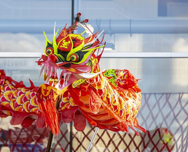 Der chinesische Drache - das Jahr des Hundes, 2018 — Stockfoto