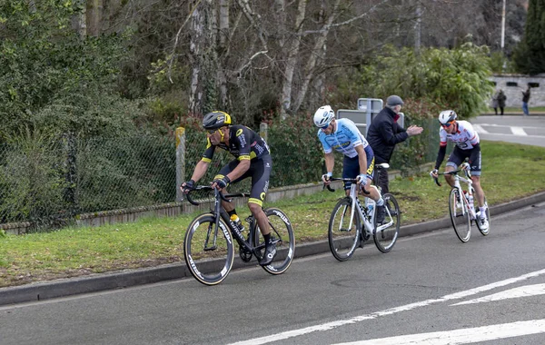 Breakaway - Paris-Nice 2019 — Stok fotoğraf