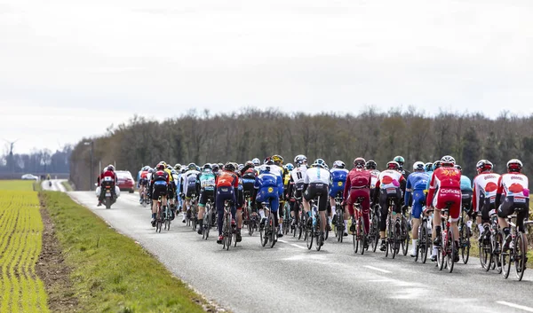 Нація - Paris-Nice 2018 — стокове фото