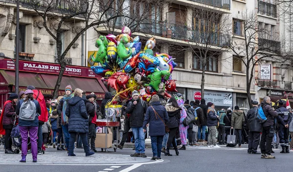 Karnawałowe balony-Carnaval de Paris 2018 — Zdjęcie stockowe