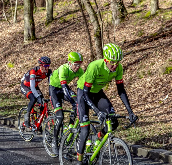 Group of Cyclists - Paris-Nice 2017 — Stock Photo, Image